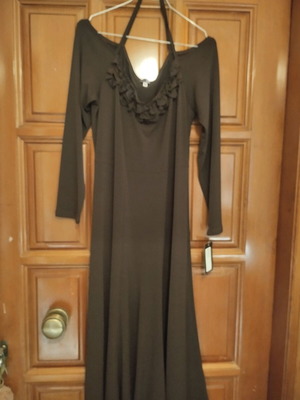 Dress new brown size XXL
