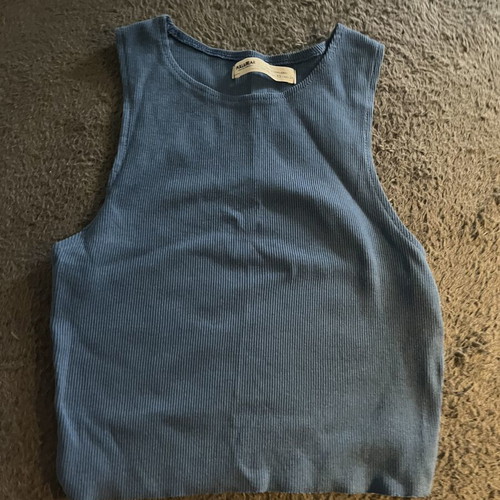 Pull and Bear blue top, XS