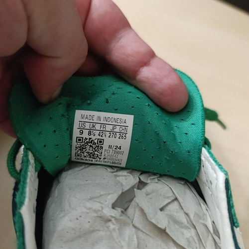 Adidas SL 72 RS sneakers new, green and white, size 42.5