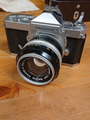 Nikon Nikkormat FT φωτογραφική μεταχειρισμένη με φακό NIKKOR-S AUTO 50mm f1.4