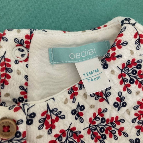 Obaibi dress for 12 months, warm fabric