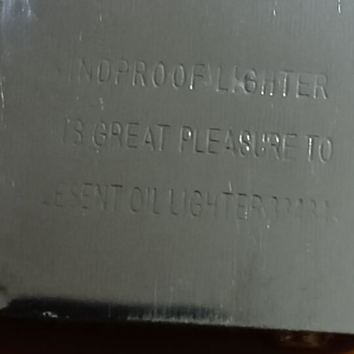 Kantai Lighter new metal petrol collectible