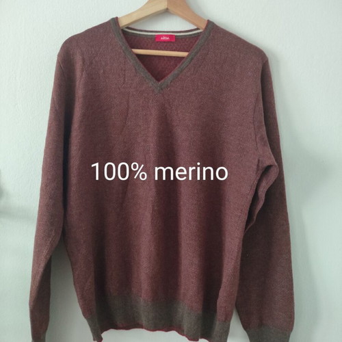 Altea men's 100% wool sweater new, size S/M
