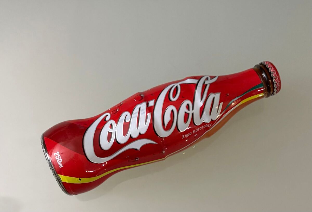 Coca Cola collectible glass bottle… - € 26,00 - Vendora.cy