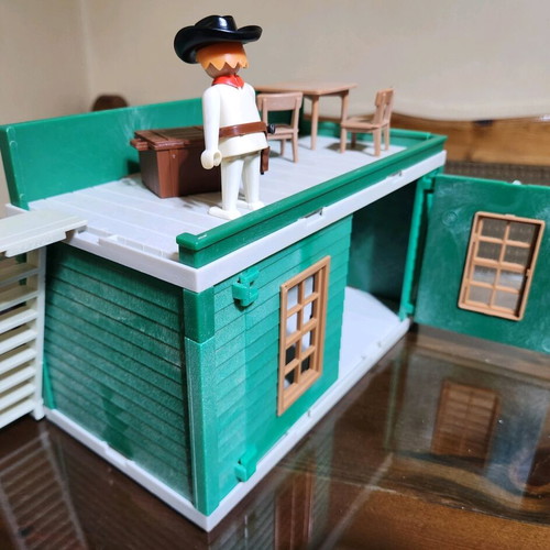 Playmobil 3462 Drug Store Western used vintage collectible