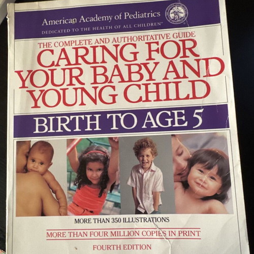 Book Caring for Your Baby and Young Child used, English