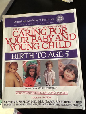 Book Caring for Your Baby and Young Child used, English