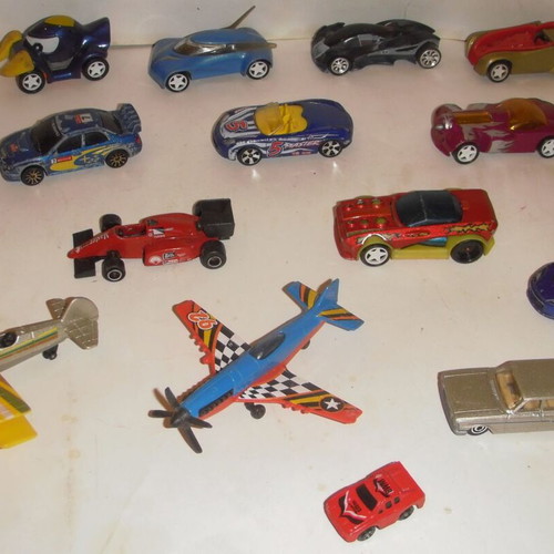 Pack of 71 Toy Cars and Vehicles including Hot Wheels, Majorette, Matchbox, Micro Machines