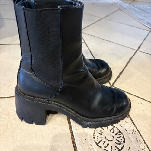 Zara boots used, black, size 39