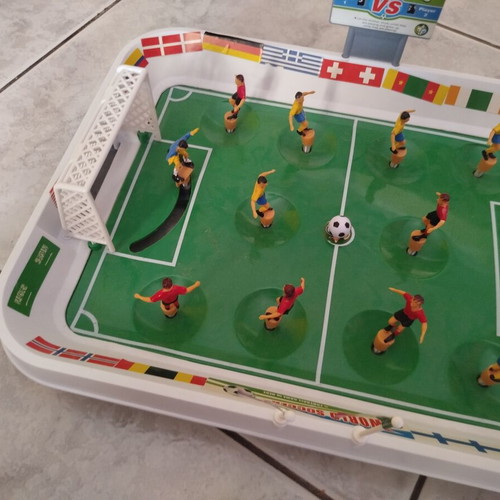 Tabletop Foosball with Springs in Like New Condition
