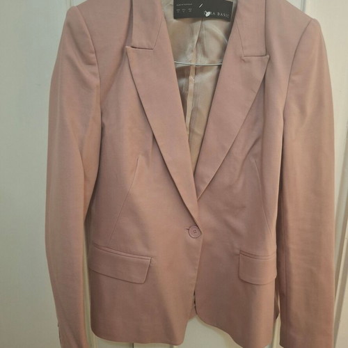 Zara spring jacket pink small new