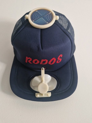 Hat with fan new, solar powered