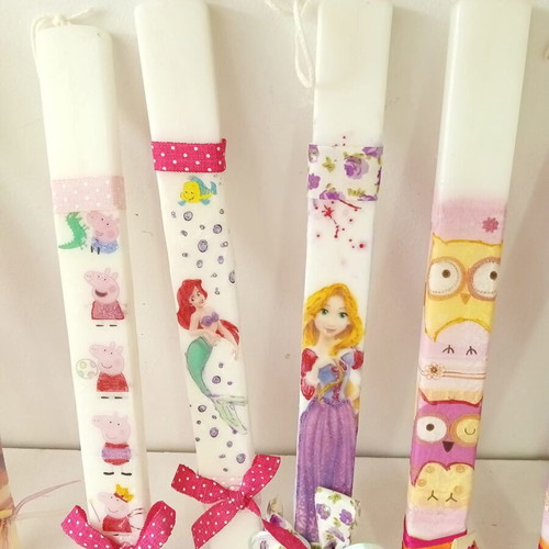 Handmade candles new with various designs