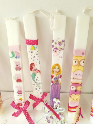 Handmade candles new with various designs