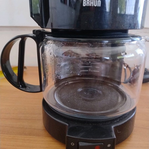 Braun coffee maker black like new