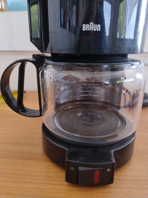 Braun coffee maker black like new
