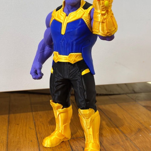 3D Print Thanos Figure like new, 24 cm, PLA plastic