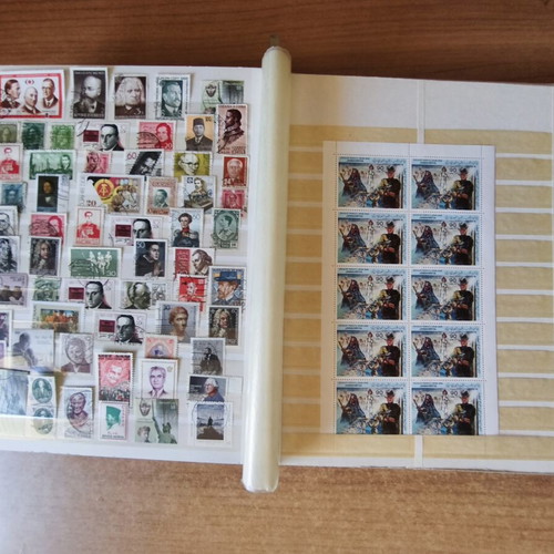 KABE Album with Portrait Stamps like new, 60 pages