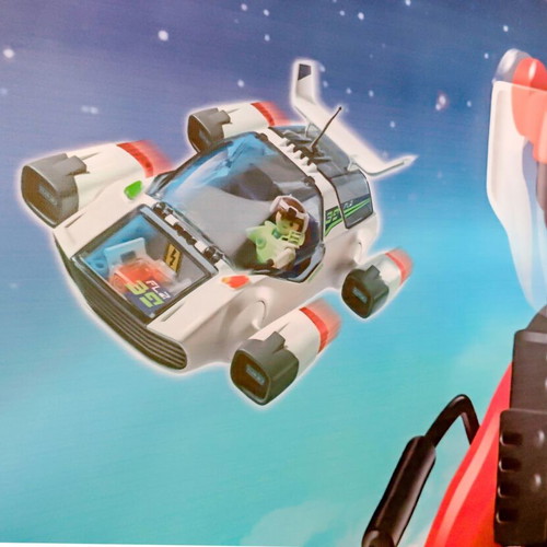 Playmobil Future Planet Store Display Banner like new