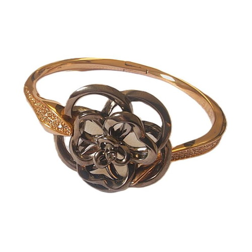 Flower-Snake bracelet by JETTE like new with intricate snake design