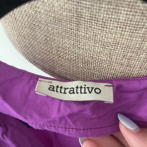 Attrattivo purple blouse like new, size M