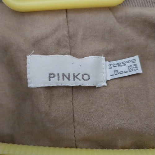 Denim Pinko trench coat like new, beige, size M