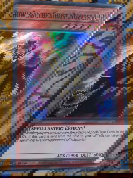Chow Sai The Ghost Stopper (Ultra Rare, Yugioh)