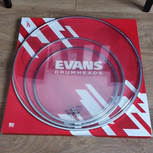 Remo UC Clear Drum Heads pack 10" 12" 16" new
