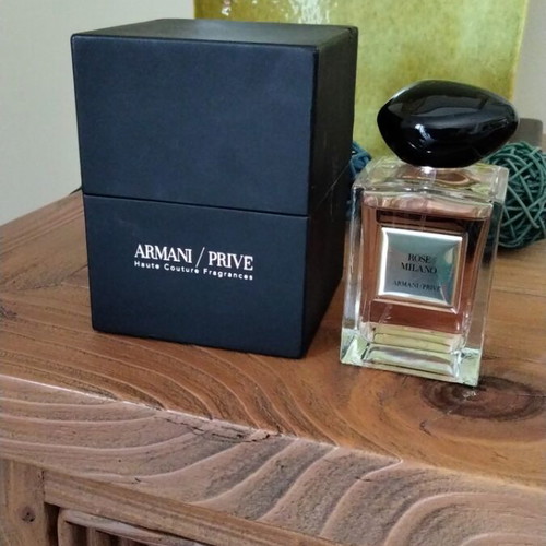 Rose Milano Armani Prive 100ml perfume like new
