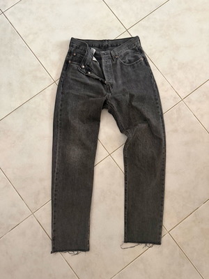 Levi’s black straight jeans W27 L30 like new