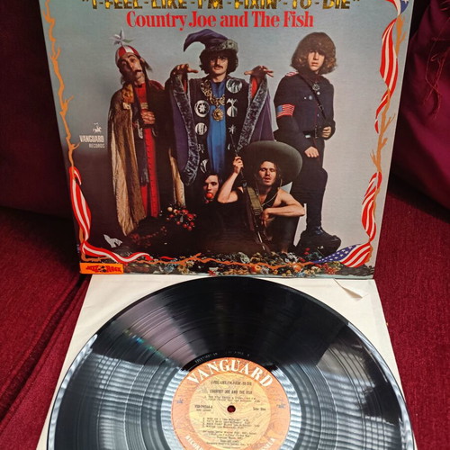 Country Joe And The Fish I-Feel-Like-I'm-Fixing-To-Die vinyl like new, rock