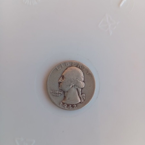 American dollar coin used, 1942