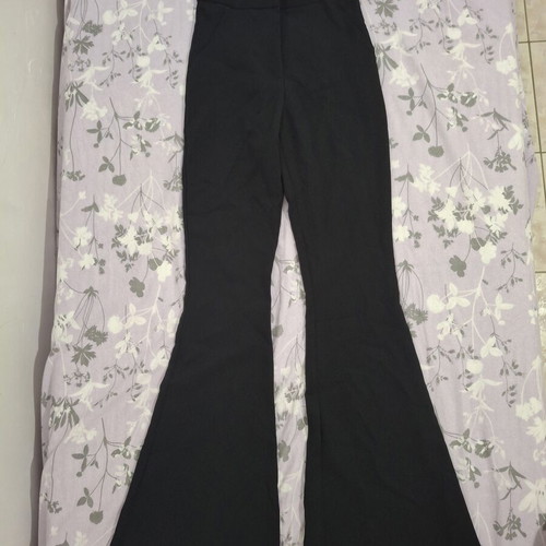 On Line flare pants, black, size XS