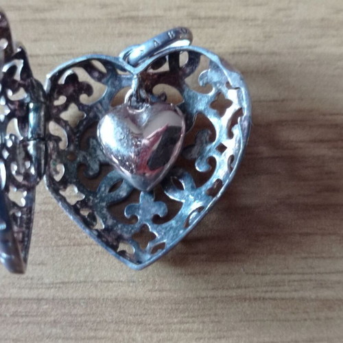 Thomas Sabo silver heart pendant with chain 925