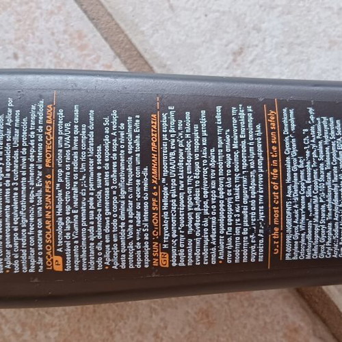 Piz Buin tanning lotion SPF 6 new