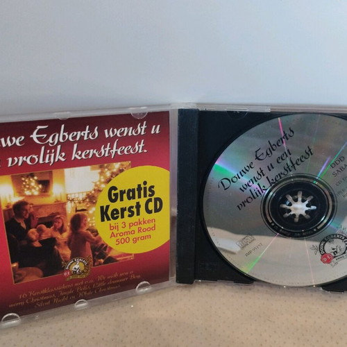 Douwe Egberts Kerst CD like new, pop