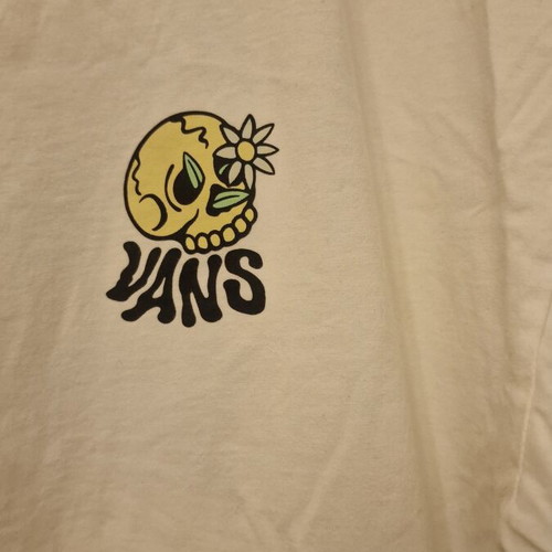 Vans t-shirt like new, size XL, white multicolor