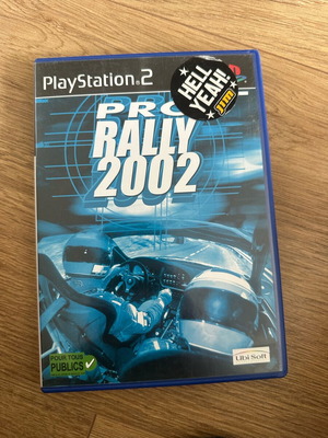 Pro Rally 2002 PlayStation 2 game like new, complete with manual