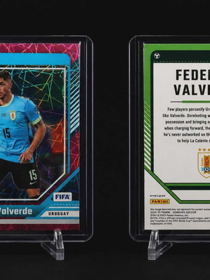 Federico Valverde Panini Donruss Soccer Card Numbered 68/99 New