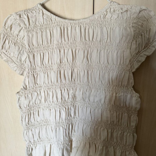 Shein beige blouse, size L, 82% viscose