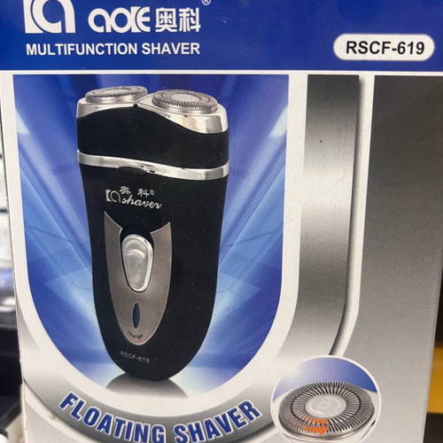 AOKE RSCF-619 electric shaver new with dual floating heads