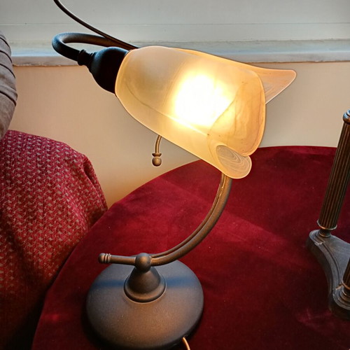 Table lamp like new, height 0.40 m