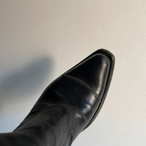 Gianni Barbato genuine leather cowboy boots used, size 36/37