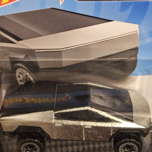 Hot Wheels Tesla Cybertruck toy car