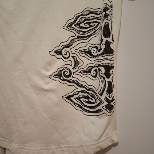 Harley Davidson Vintage Short T-Shirt Off White Large new