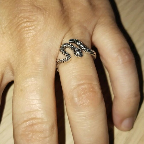 Zinc Alloy Ring new, adjustable to all fingers