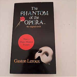 The phantom of the Opera Gaston Leroux αγγλική paperback έκδοση