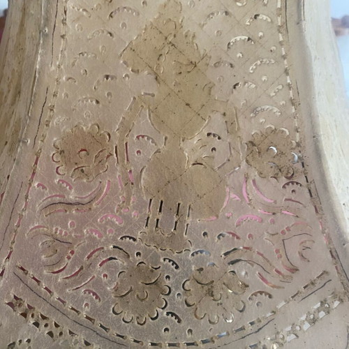 Table lamp Chinese style used with small base defect