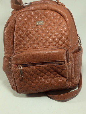 Fragola brown backpack used, height 32cm