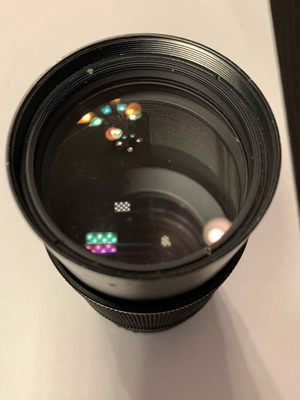 Lens used, as shown